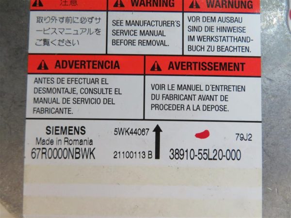 FIAT SEDICI L.11, AIRBAG RAČUNALNIK - Image 2