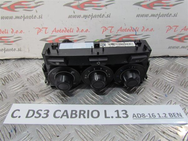 CITROEN DS3 CABRIO L.13, STIKALA ROČNE KLIME