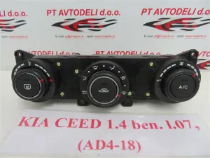 KIA CEED 1.4 BEN. L.08, STIKALA ROČNE KLIME