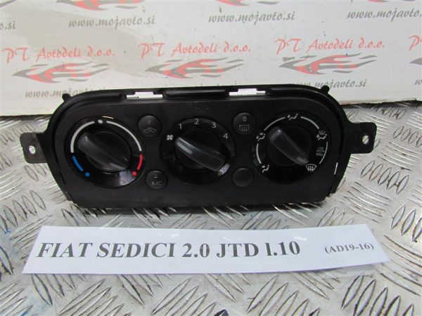 FIAT SEDICI 2.0 JTDM L.10, STIKALA ROČNE KLIME