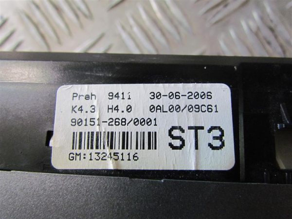 OPEL ASTRA L.07, STIKALA ROČNE KLIME - Image 3