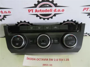 ŠKODA OCTAVIA SW 2.0 TDI L.16, KOMANDE AVTOMATSKE KLIME