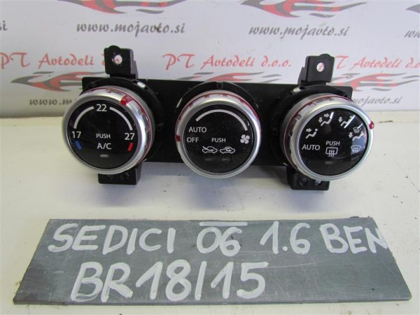 FIAT SEDICI L.06, KOMANDE AVTOMATSKE KLIME