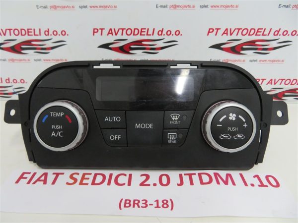 FIAT SEDICI 2.0 JTDM L.10, KOMANDE AVTOMATSKE KLIME
