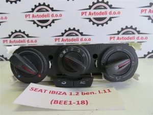 SEAT IBIZA 1.2 BEN. L.11, STIKALA ROČNE KLIME