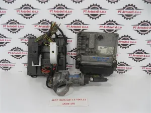 SEAT IBIZA 1.2 TDI L.11, MOTORNI RAČUNALNIK KOMPLET
