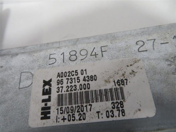 PEUGEOT 208 L.17, MEHANIZEM ZA DVIG STEKLA, PREDNJI DESNI - Image 3