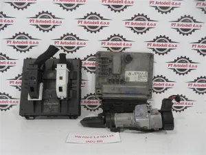 VW POLO 1.2 TDI L.13, MOTORNI RAČUNALNIK KOMPLET