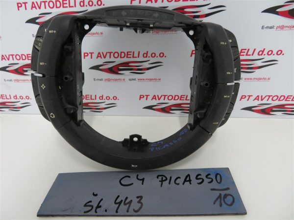 CITROEN C4 PICASSO L.10, STIKALA ZA RADIO IN TEMPOMAT