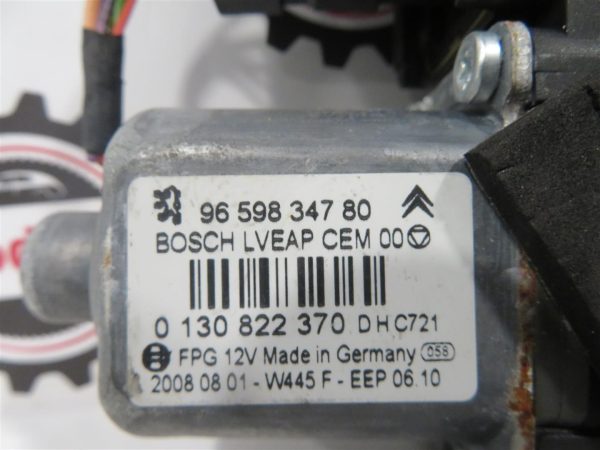 PEUGEOT 308 L.08, MOTORČEK ZA DVIG STEKLA, ZADNJI DESNI - Image 2