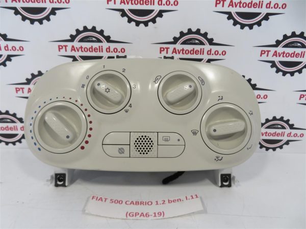 FIAT 500 L.11, STIKALA ROČNE KLIME