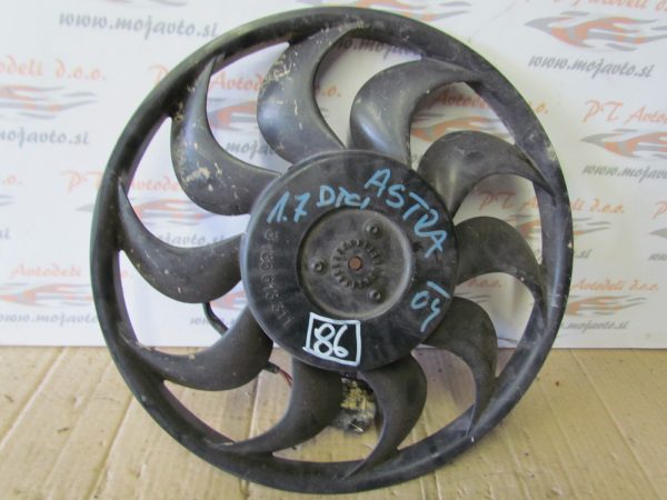 OPEL ASTRA 1.7 DTCI L.04, VENTILATOR HLADILNIKA