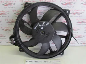 RENAULT SCENIC 1.5 DCI L.15, VENTILATOR HLADILNIKA