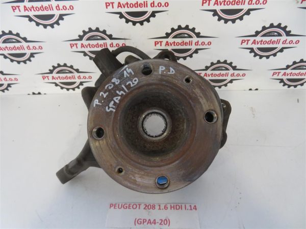PEUGEOT 208 1.6 HDI L.14, OSNI KRAK, PREDNJI DESNI