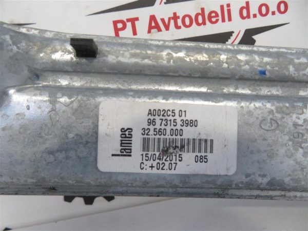 PEUGEOT 208 L.14, MEHANIZEM ZA DVIG STEKLA, ZADNJI LEVI - Image 2