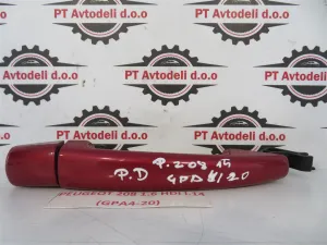 PEUGEOT 208 L.14, ZUNANJA KLJUKA VRAT, PREDNJA DESNA