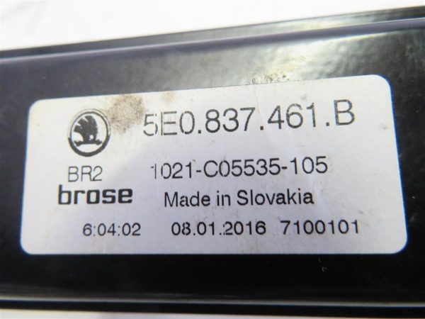 ŠKODA OCTAVIA SW L.16, MEHANIZEM ZA DVIG STEKLA, PREDNJI LEVI - Image 3