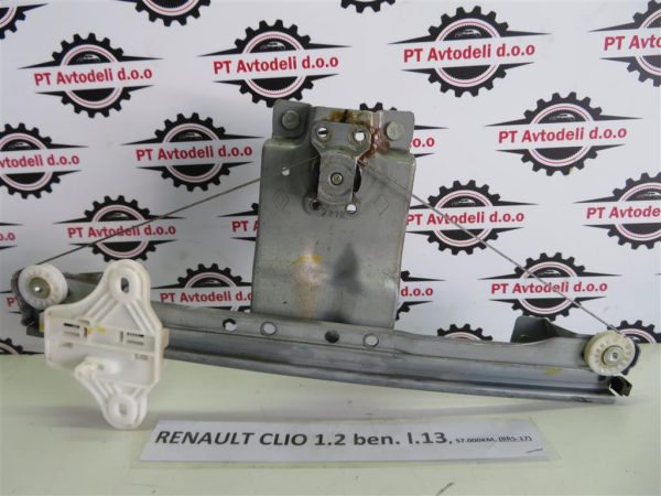 RENAULT CLIO L.13, MEHANIZEM ZA POMIK STEKLA, ZADNJI LEVI - Image 2