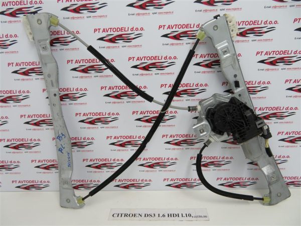 CITROEN DS3 1.6 HDI L.10, MEHANIZEM ZA DVIG STEKLA, PREDNJI LEVI - Image 2