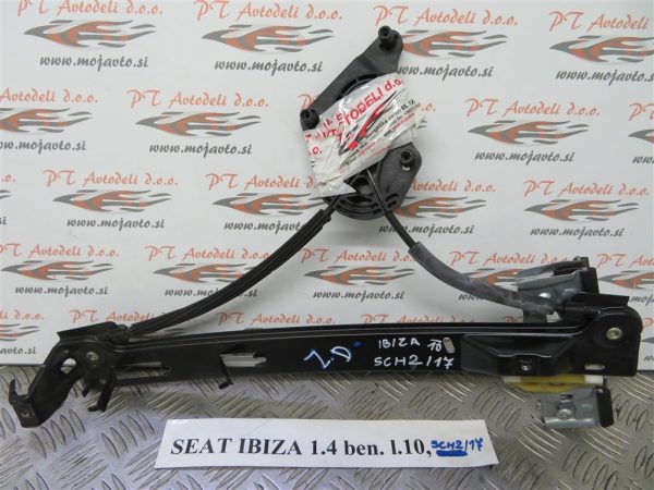 SEAT IBIZA 1.4 BEN. L.10, MEHANIZEM ZA DVIG STEKLA, ZADNJI DESNI