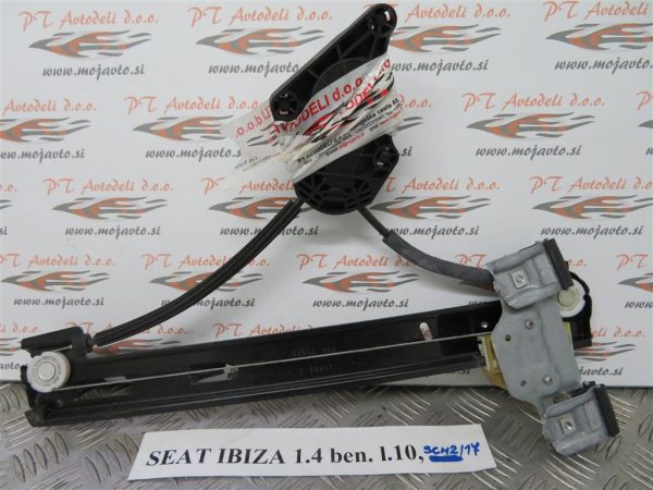 SEAT IBIZA 1.4 BEN. L.10, MEHANIZEM ZA DVIG STEKLA, ZADNJI LEVI - Image 2