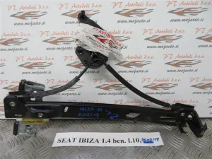 SEAT IBIZA 1.4 BEN. L.10, MEHANIZEM ZA DVIG STEKLA, ZADNJI LEVI