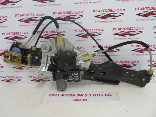 OPEL ASTRA SW L.12, MEHANIZEM ZA DVIG STEKLA, PREDNJI DESNI