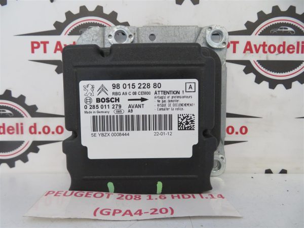 PEUGEOT 208 L.14, AIRBAG RAČUNALNIK