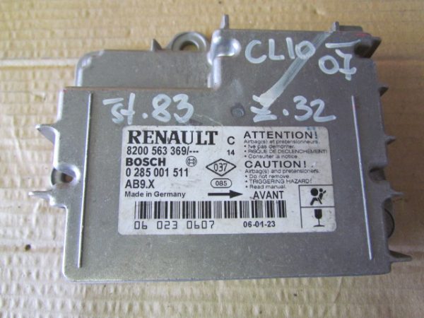 RENAULT CLIO L.07, AIRBAG RAČUNALNIK