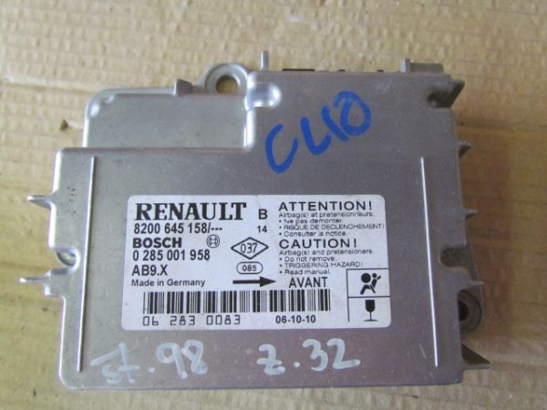 RENAULT CLIO L.07, AIRBAG RAČUNALNIK