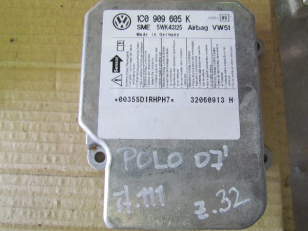 VW POLO L.07, AIRBAG RAČUNALNIK