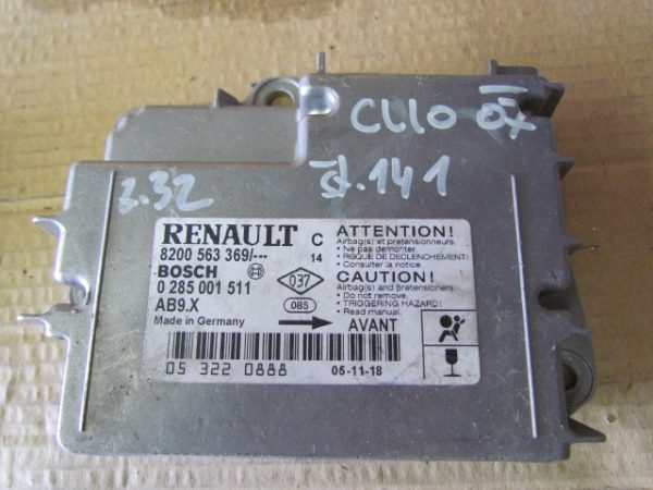 RENAULT CLIO L.07, AIRBAG RAČUNALNIK
