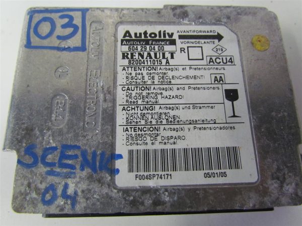 RENAULT SCENIC L.04, AIRBAG RAČUNALNIK