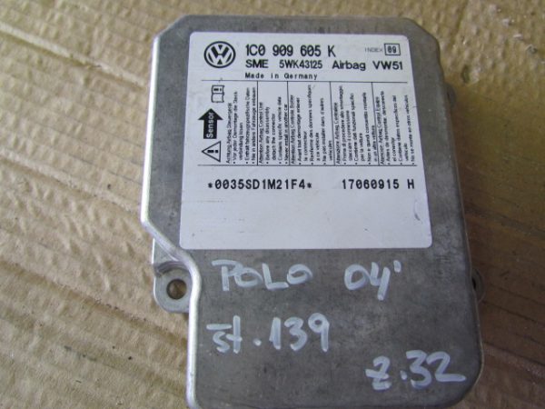 VW POLO L.04, AIRBAG RAČUNALNIK