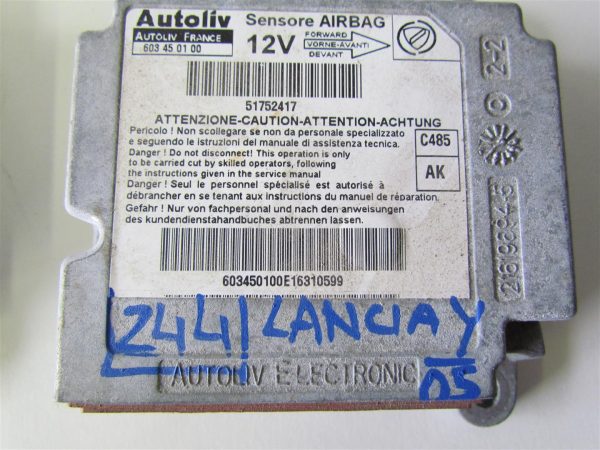 LANCIA YPSILON L.05, AIRBAG RAČUNALNIK