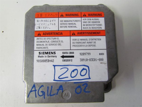 OPEL AGILA L.02, AIRBAG RAČUNALNIK