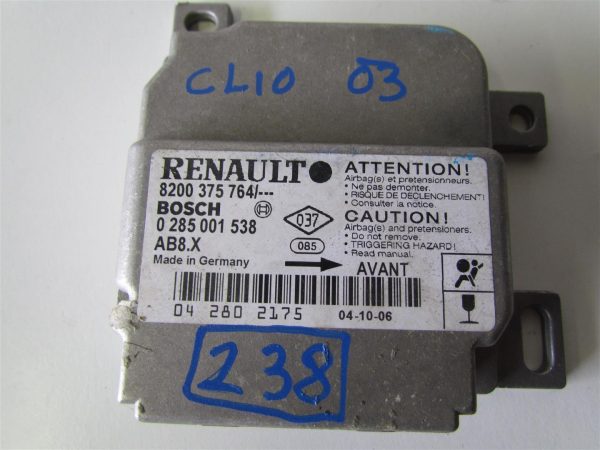 RENAULT CLIO L.03, AIRBAG RAČUNALNIK