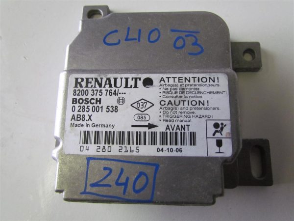 RENAULT CLIO L.03, AIRBAG RAČUNALNIK