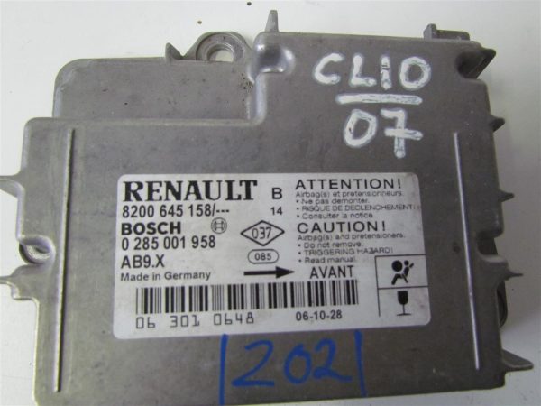 RENAULT CLIO L.07, AIRBAG RAČUNALNIK