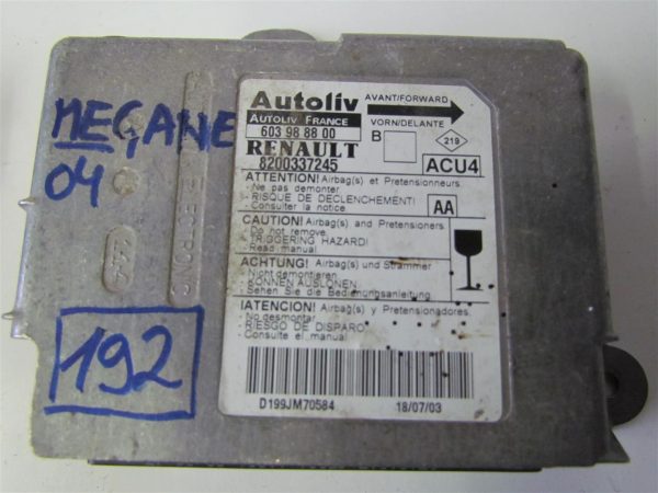 RENAULT MEGANE L.04, AIRBAG RAČUNALNIK