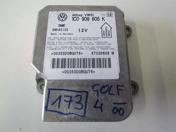 VW GOLF 4 L.00, AIRBAG RAČUNALNIK