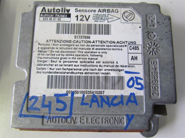 LANCIA YPSILON L.05, AIRBAG RAČUNALNIK