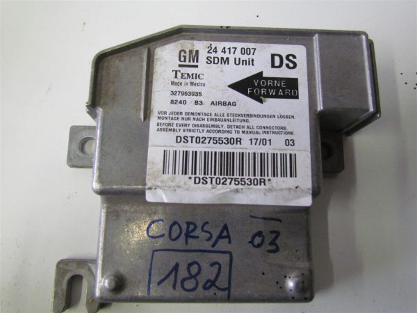 OPEL CORSA L.03, AIRBAG RAČUNALNIK