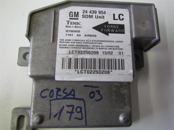 OPEL CORSA L.03, AIRBAG RAČUNALNIK
