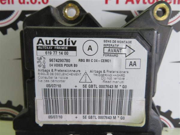 PEUGEOT PARTNER 1.6 HDI L.10, AIRBAG RAČUNALNIK - Image 2