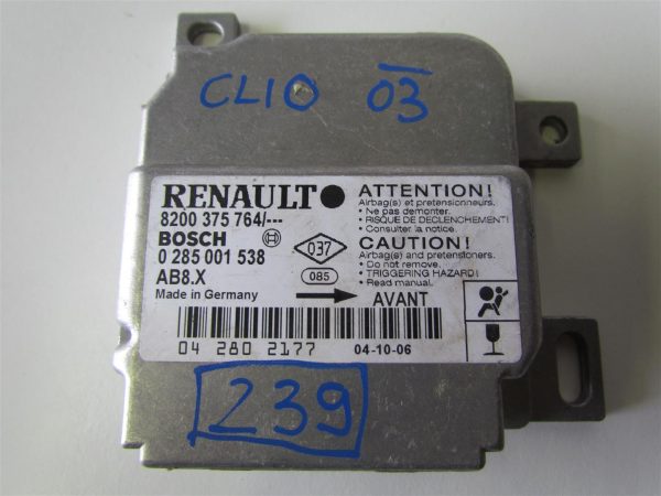 RENAULT CLIO L.03, AIRBAG RAČUNALNIK