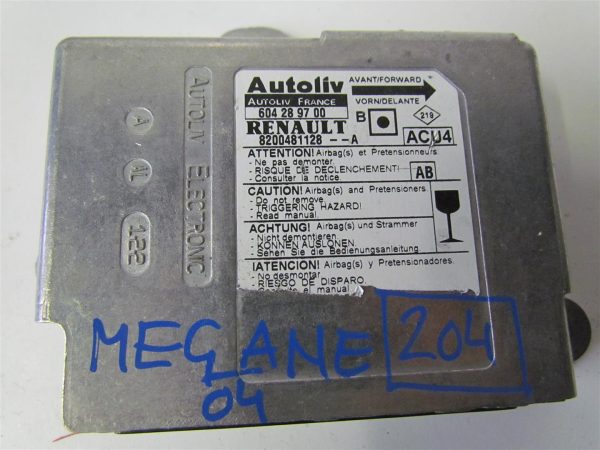 RENAULT MEGANE L.04, AIRBAG RAČUNALNIK