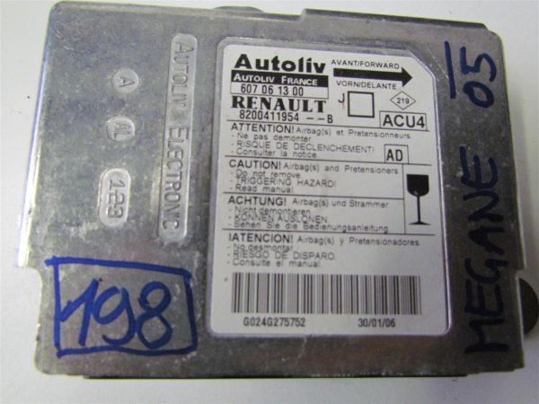 RENAULT MEGANE L.05, AIRBAG RAČUNALNIK