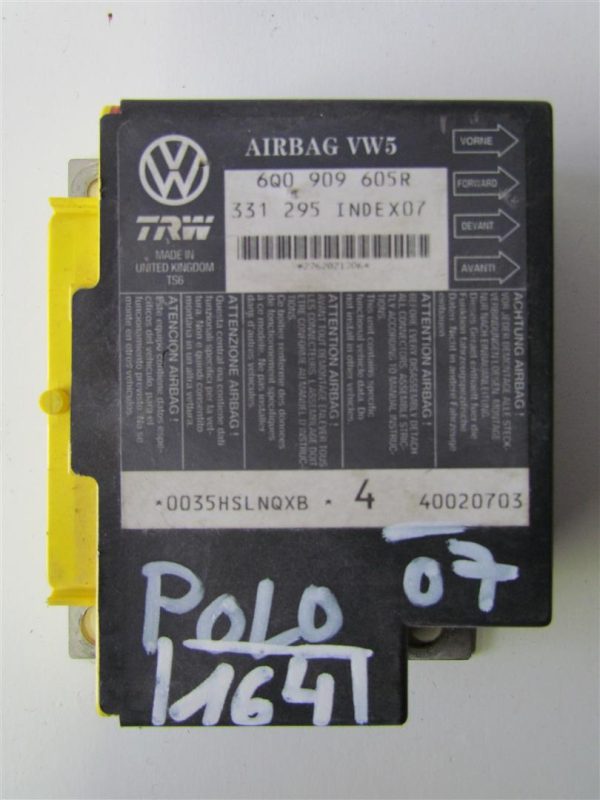 VW POLO L.07, AIRBAG RAČUNALNIK