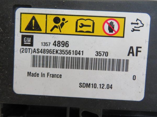 OPEL ASTRA SW 1.7 CDTI L.11, AIRBAG RAČUNALNIK - Image 2